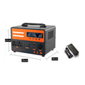 800W Centrale solaire portable 230V AC DC alimentation du générateur USB 700Wh