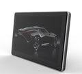 Console de centre Suction 7 pouces Dashcam
