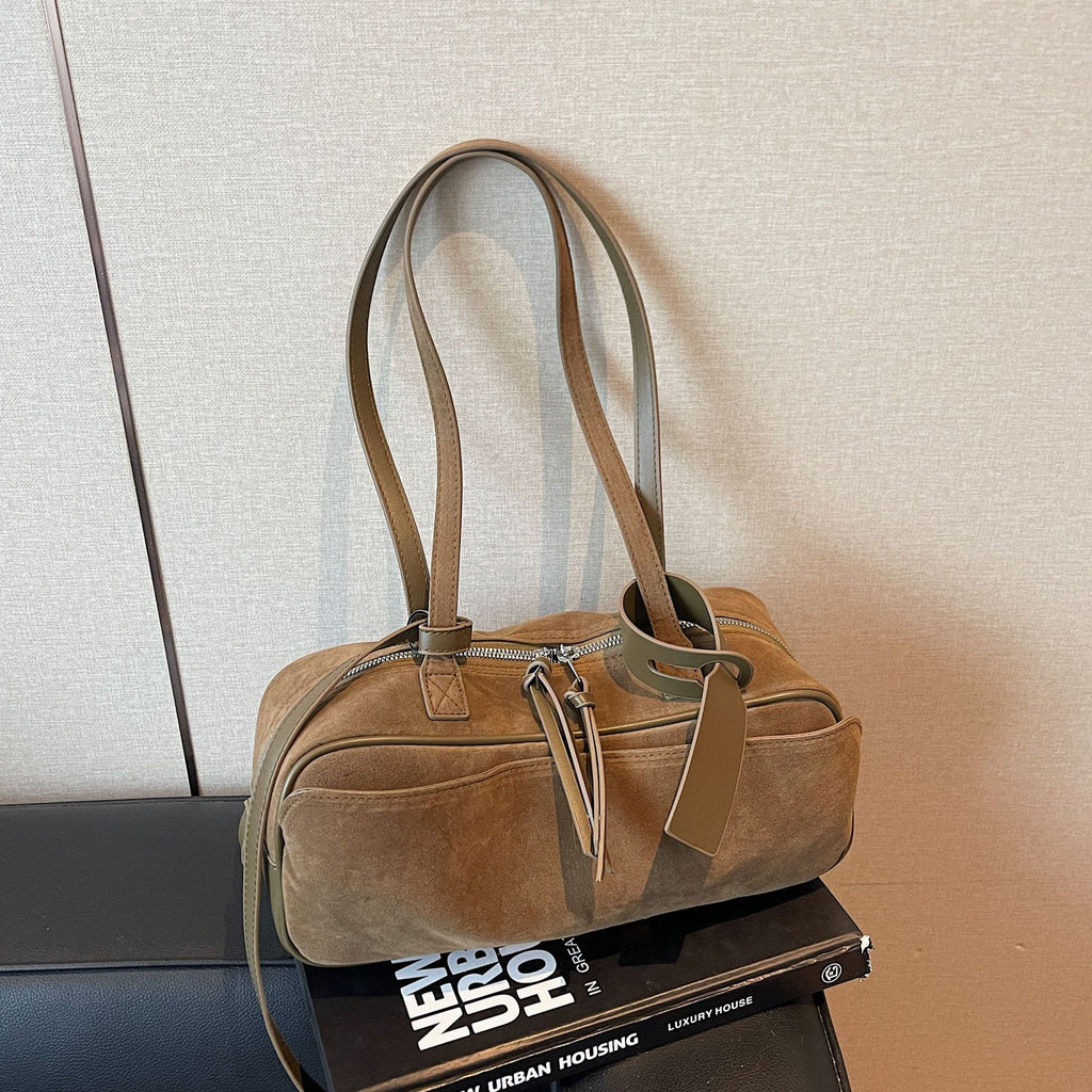 Women's Simple Bowling Shoulder Bag