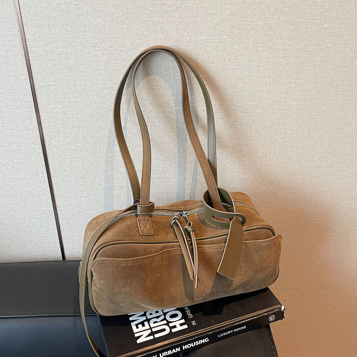 Women's Simple Bowling Shoulder Bag