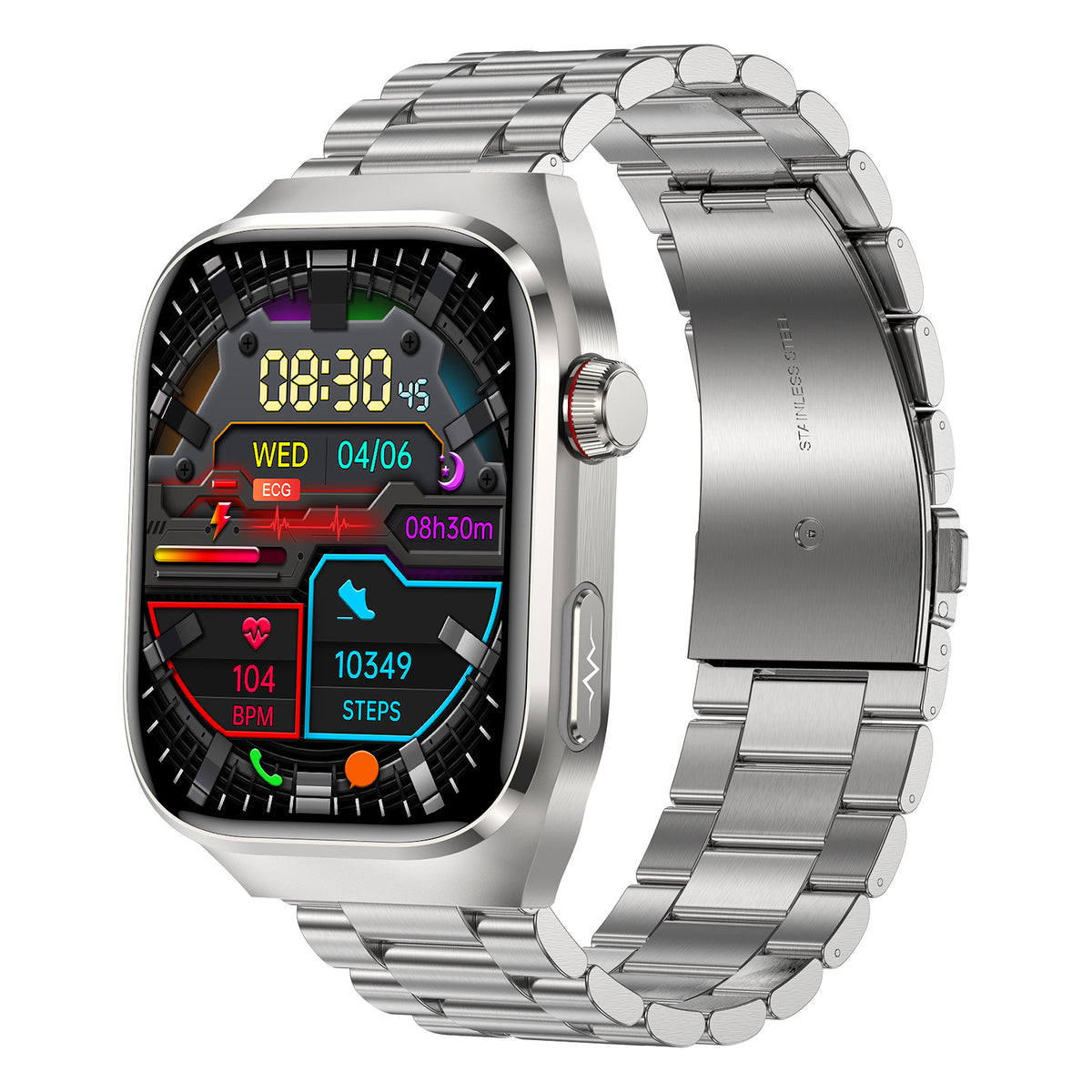 Smart Watch Micro examen physique Uric Acid Blood Glucose Blood Lipid Bluetooth Calli
