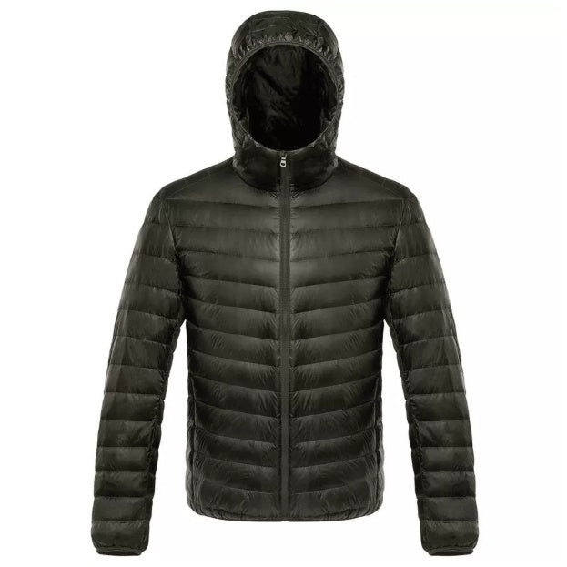 Manteau d'hiver à capuche Plus taille Homme