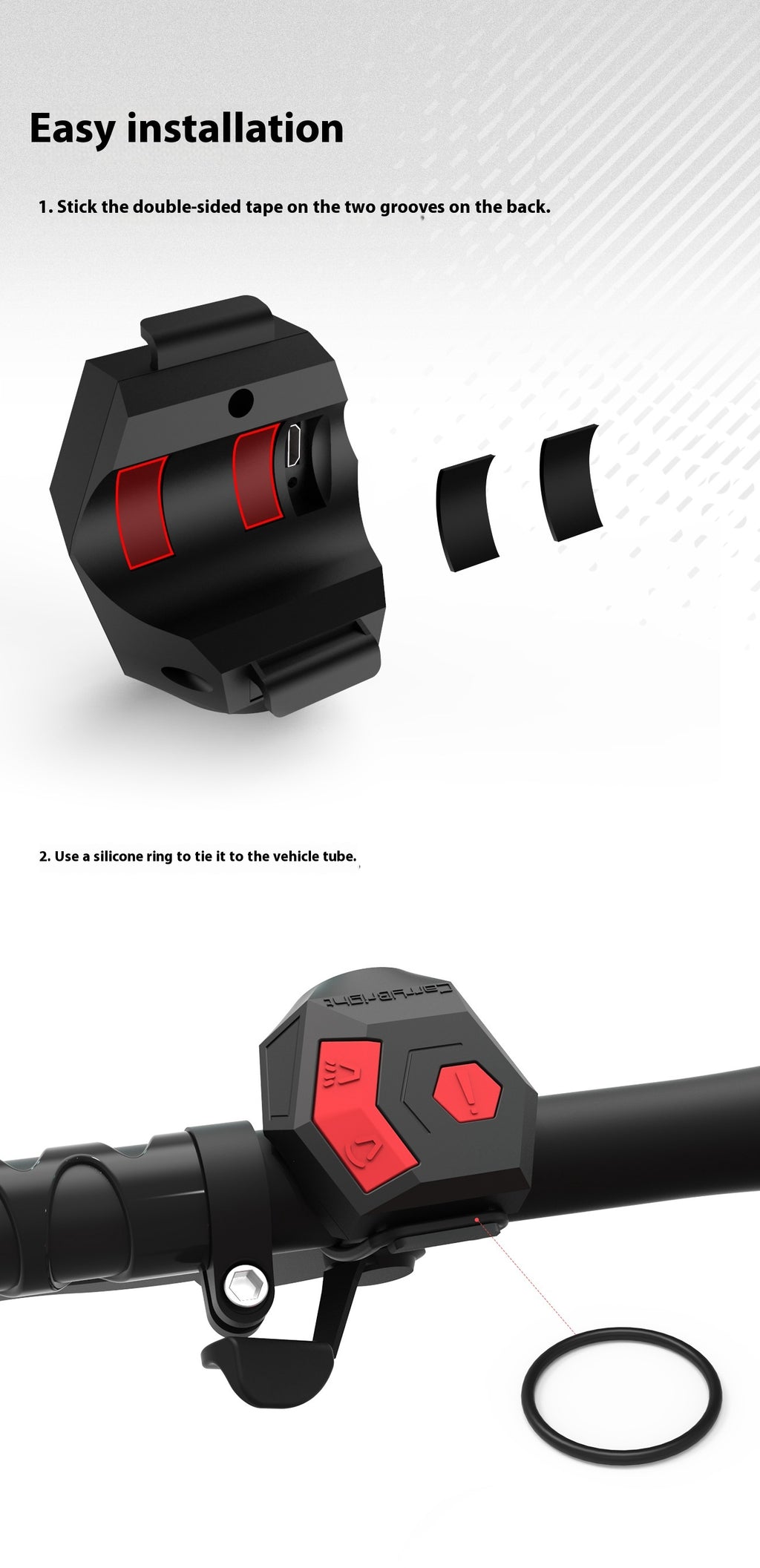 Vélo électronique Bell Horn Antivol