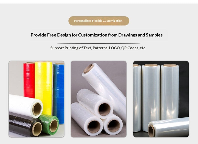 Paqueté PE Stretch autocollant Cling Film haute élasticité
