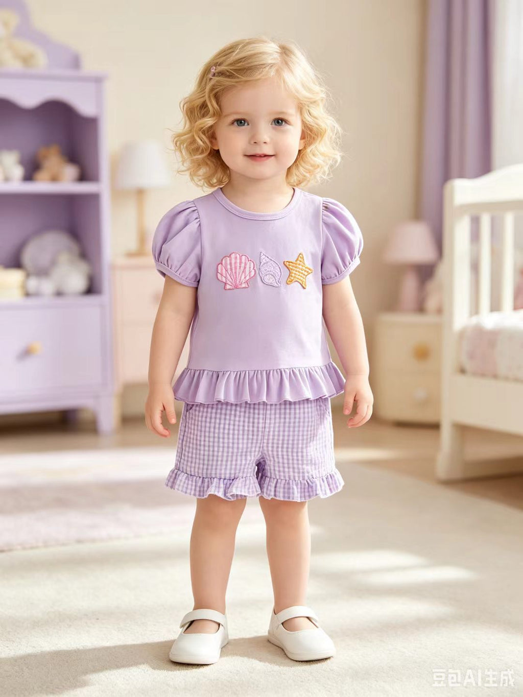 Jeu de shorts à deux mailles en tissu élastiqué plaqué