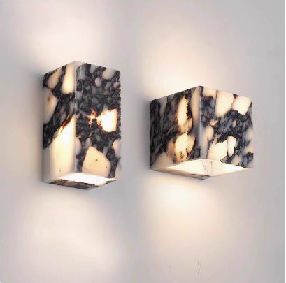 Lumière murale en marbre pour la chambre à coucher