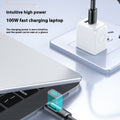Digital Display Dual Type-C Fast Charging Mobile Phone Data Cable