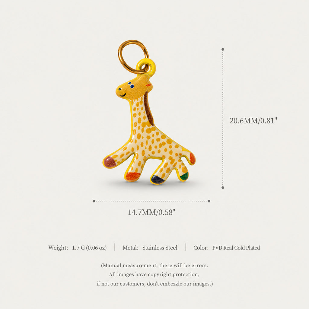 Accessoire pendentif 18k en acier inoxydable