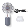 Mini ventilateur portable portatif de recharge USB pour usage domestique