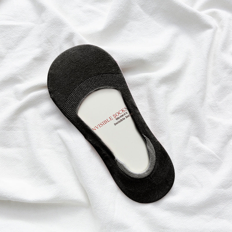 Chaussettes courtes-Black-1 paire