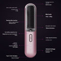Sans fil Comb droit Portable 60 millions de cheveux anion soins Peigne électrique
