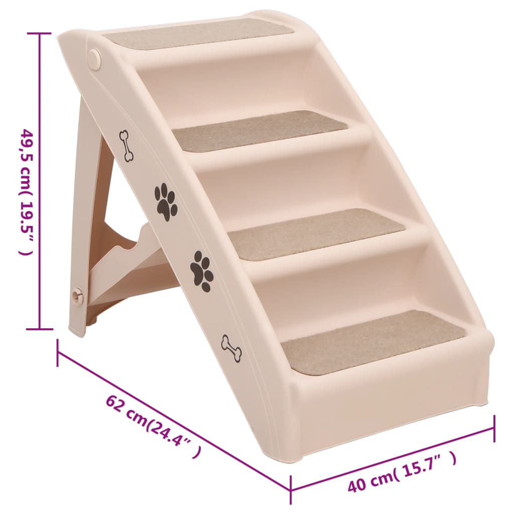 Crème pliable pour chiens 62x40x49.5 cm Étables pour chiens