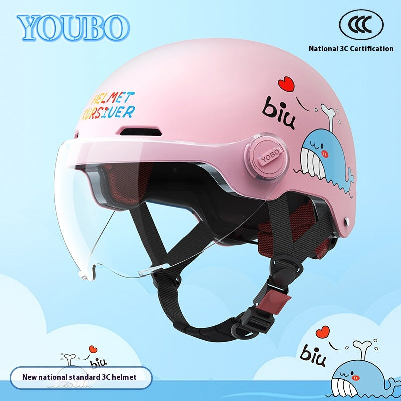 Casque de vélo électrique de skateboard respirant pour enfants