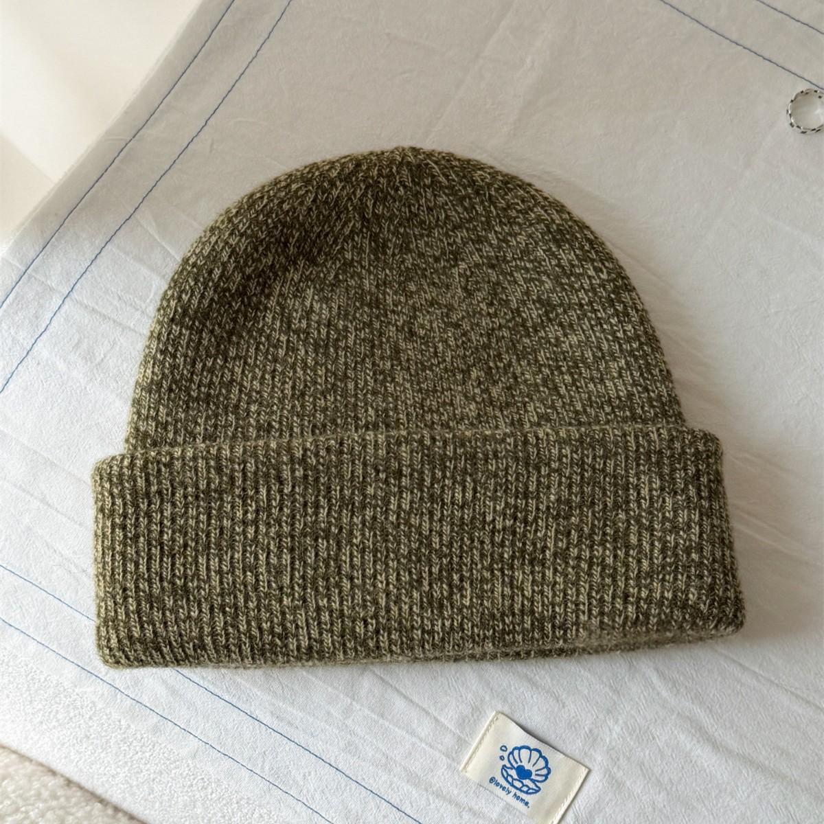 Bonnet en double couche pour femmes - Chapeau chaud d'hiver doux stretchy pour temps froid Outdo