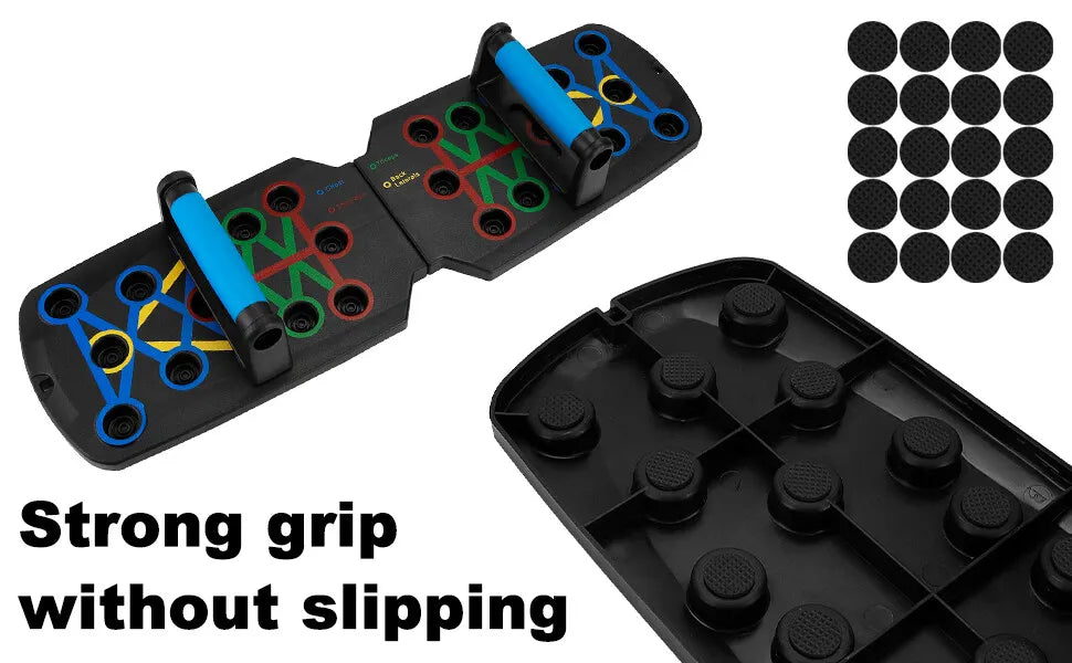28 en 1 Push Up Rack Board System Fitness Workout Train Home Gym Exercise Stands