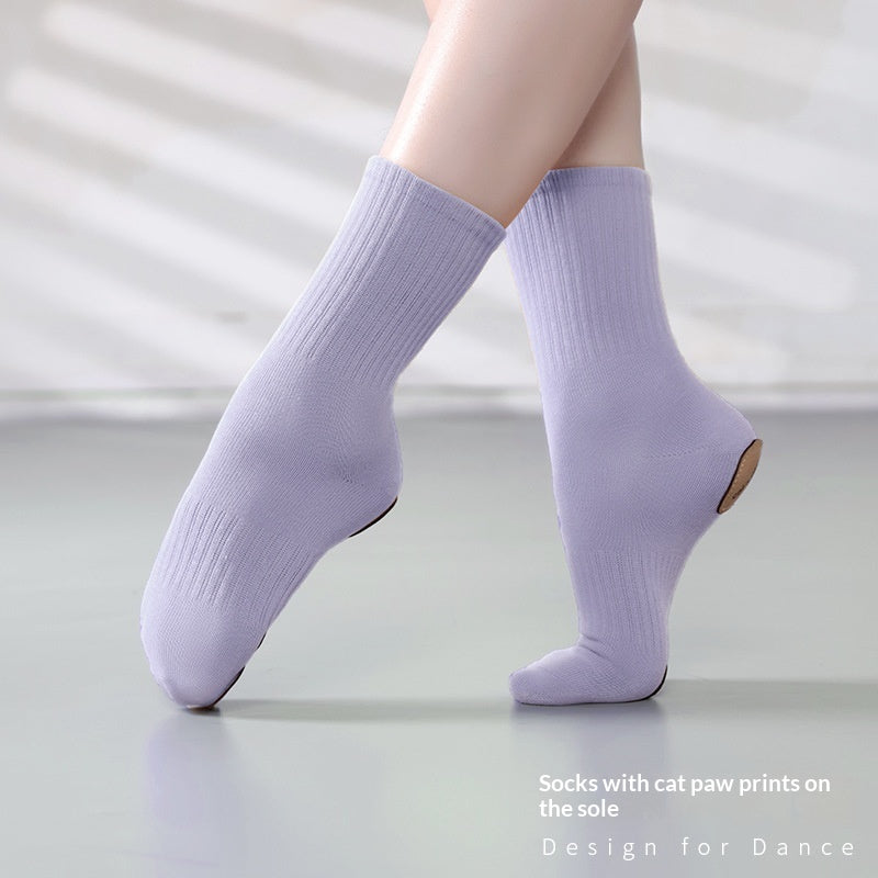 Chaussettes de ballet antidérapantes