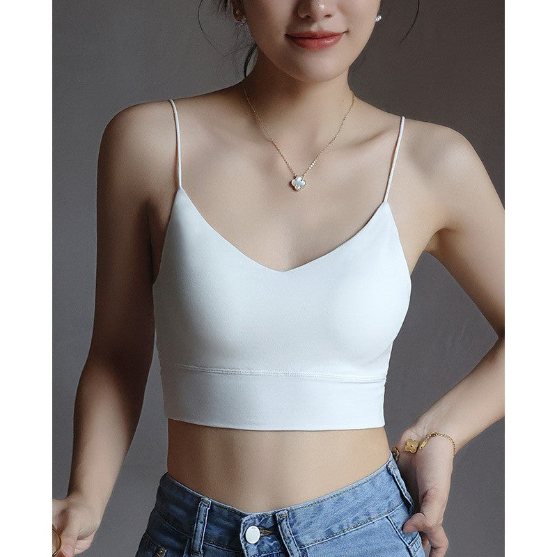 Vêtements intérieurs Camisole à petite portée avec coussinets de soutien-gorge intégrés