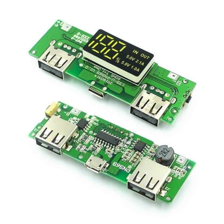 Module de charge d'affichage numérique de batterie au lithium