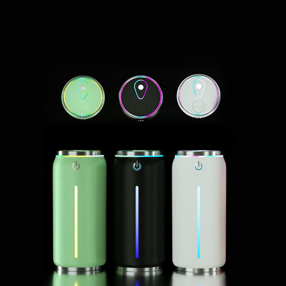Voiture créative Mini coke peut humidifier silencieux usb parfum machine