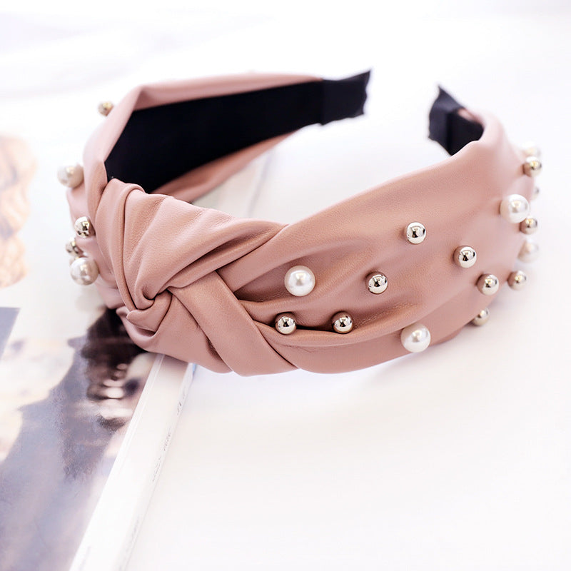 Bracelet en cuir de mode Perle Perle