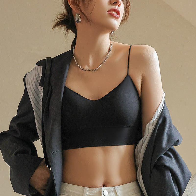 Vêtements intérieurs Camisole à petite portée avec coussinets de soutien-gorge intégrés