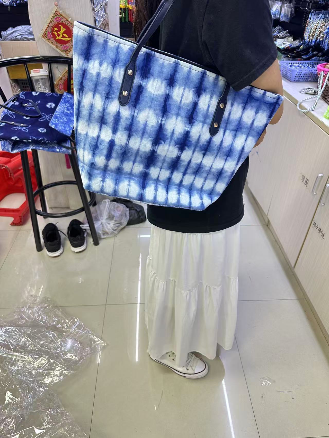 Sac à épaule unique de style ethnique Artistic Handmade Fashion Bag