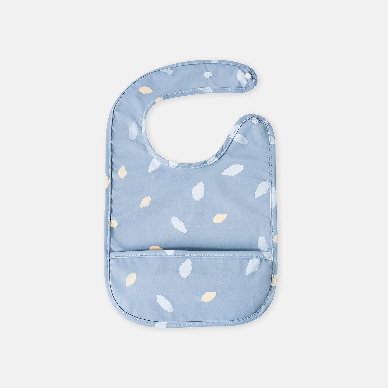 Nettoyant étanche de fermeture de snap Bib mangeant serviette de salive bille d'enfant