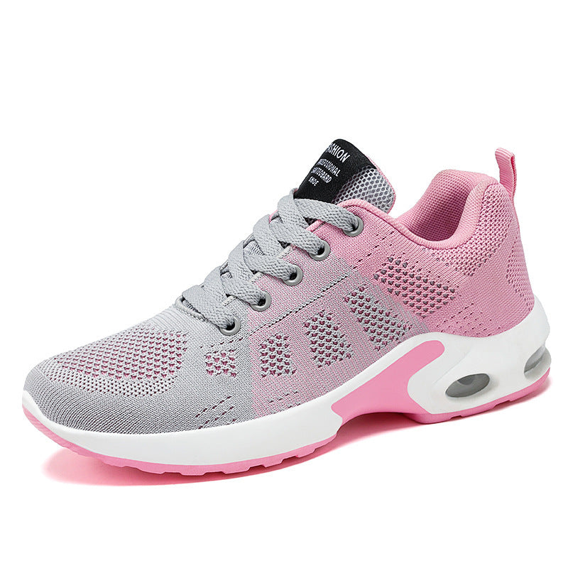 Femmes Flyknit Mesh Chaussures en Plus Tailles Chaussures de course confortables