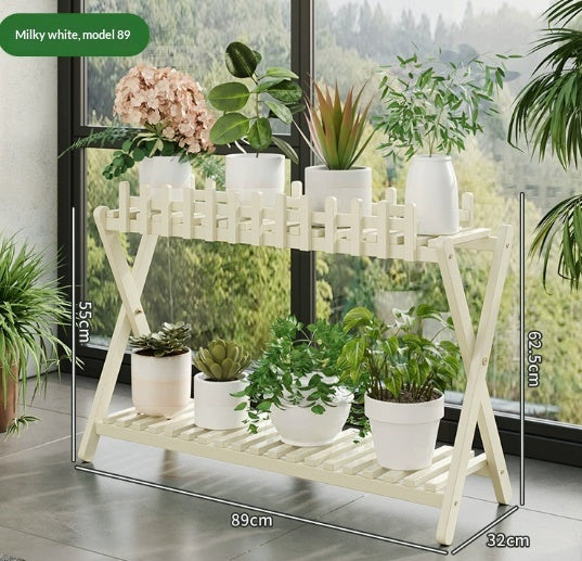 Moso Bambou Fleur Stand Multi-à étages Fleur Stand