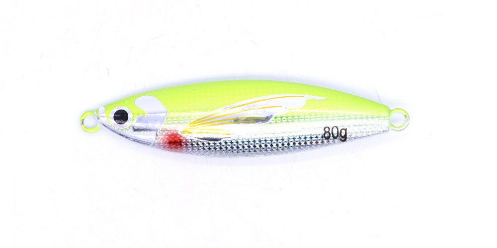 Lumineux Belly Wings Bait Sea Fishing Bateau de pêche