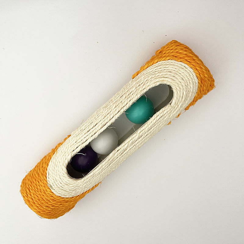 Chat self-Hi soulagent jouet suffy avec jouet en plastique bille sisal