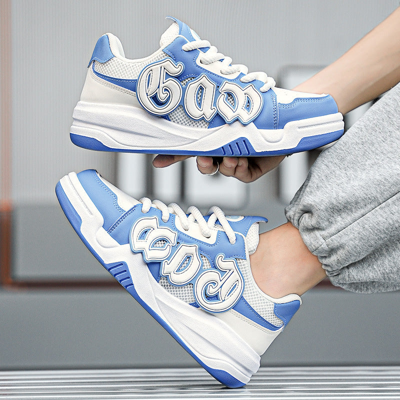 Mesh Surface Platform Pain Casual Toile Chaussures