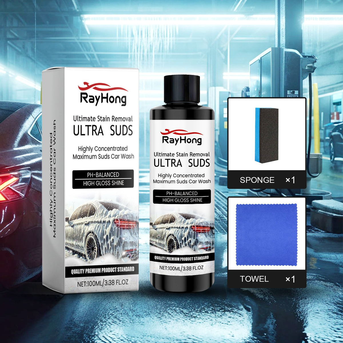 RAYHONG Kit nettoyant pour lave-linge