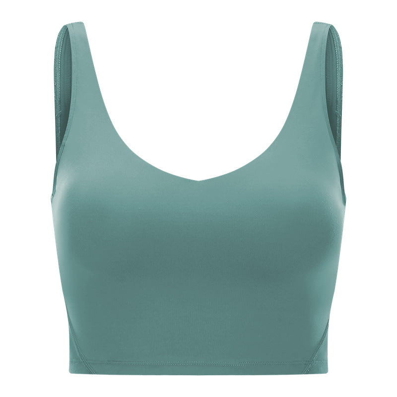 Soutien-gorge de sport de style Vest pour femmes