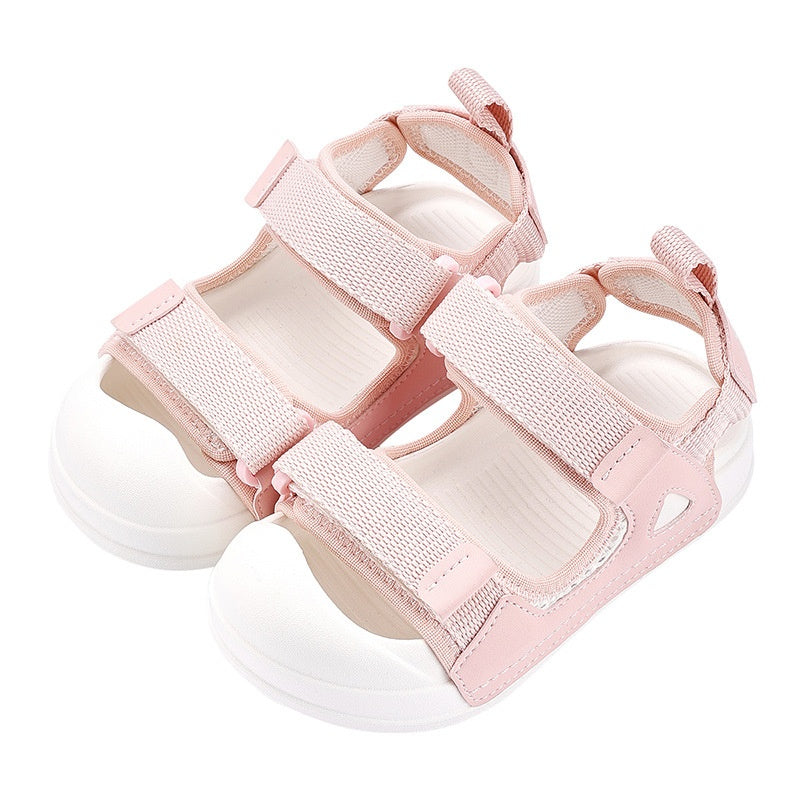 Simple Outerwear EVA Sandales de plage pour bébé filles