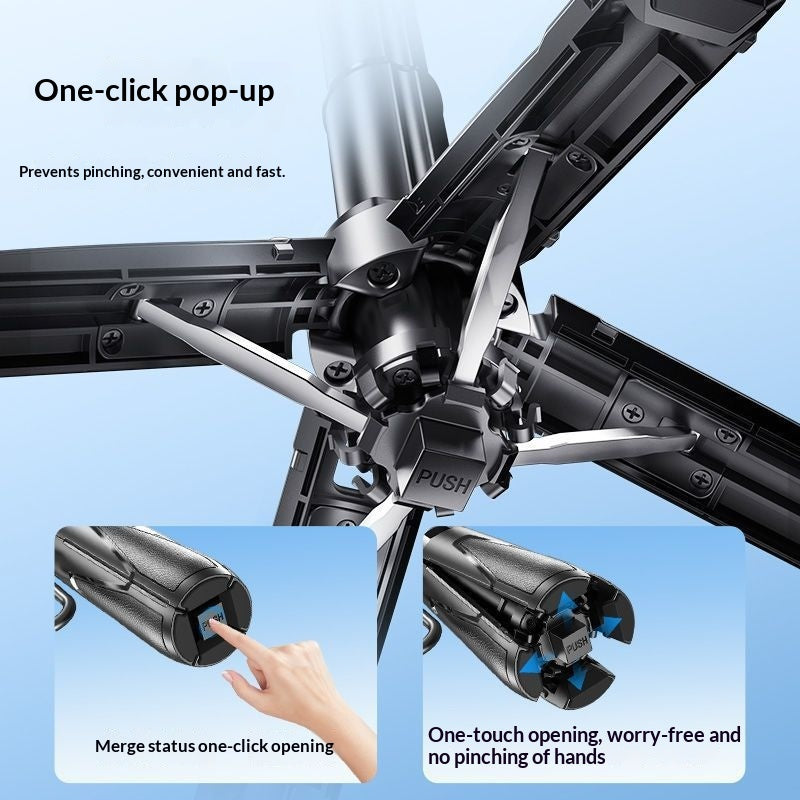 Mini bluetooth Phone Selfie Stick avec support pour l'extérieur utilisation pliable et extensible Tripo