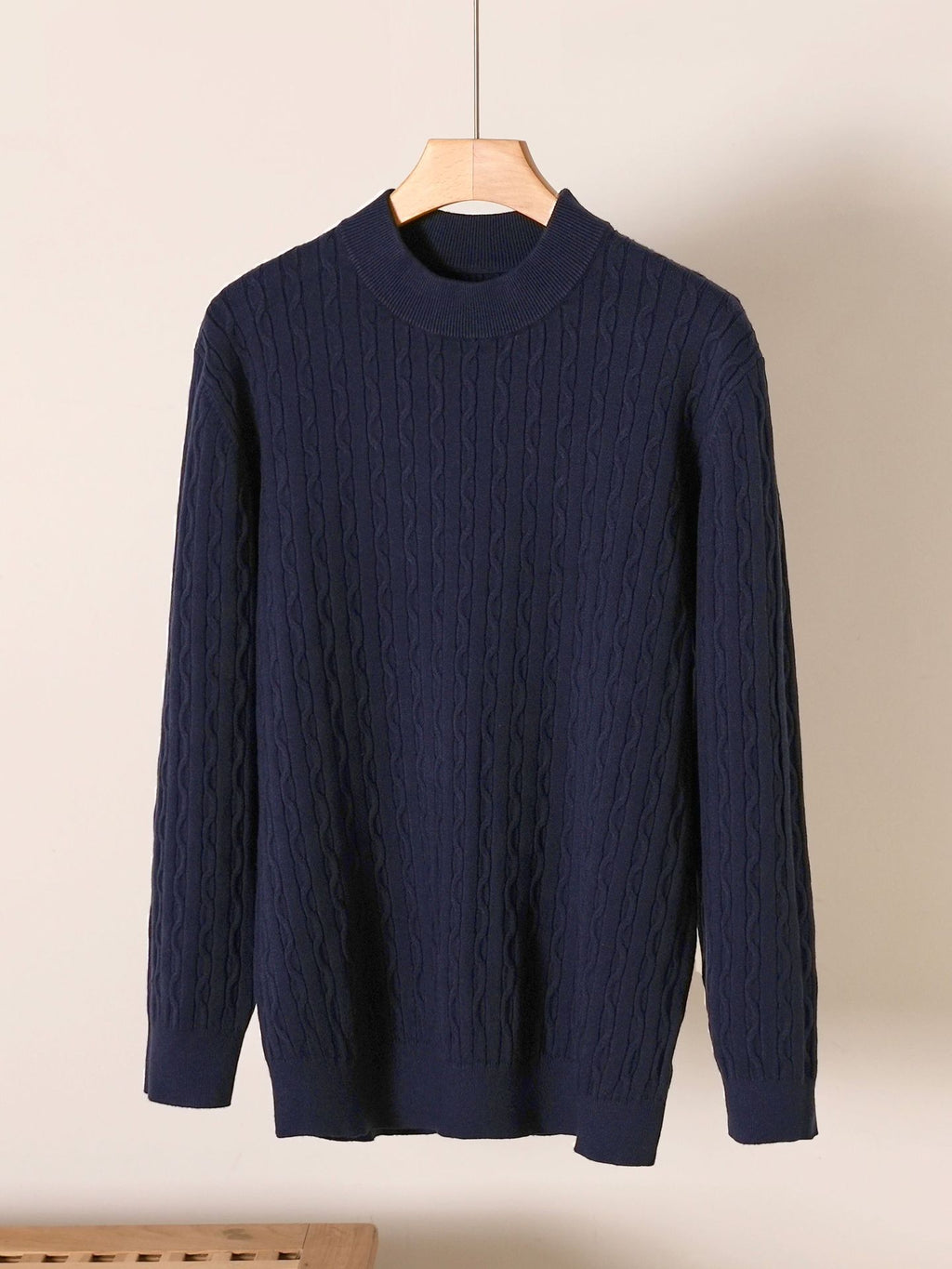 Pull-over en col rond à col rond pour hommes