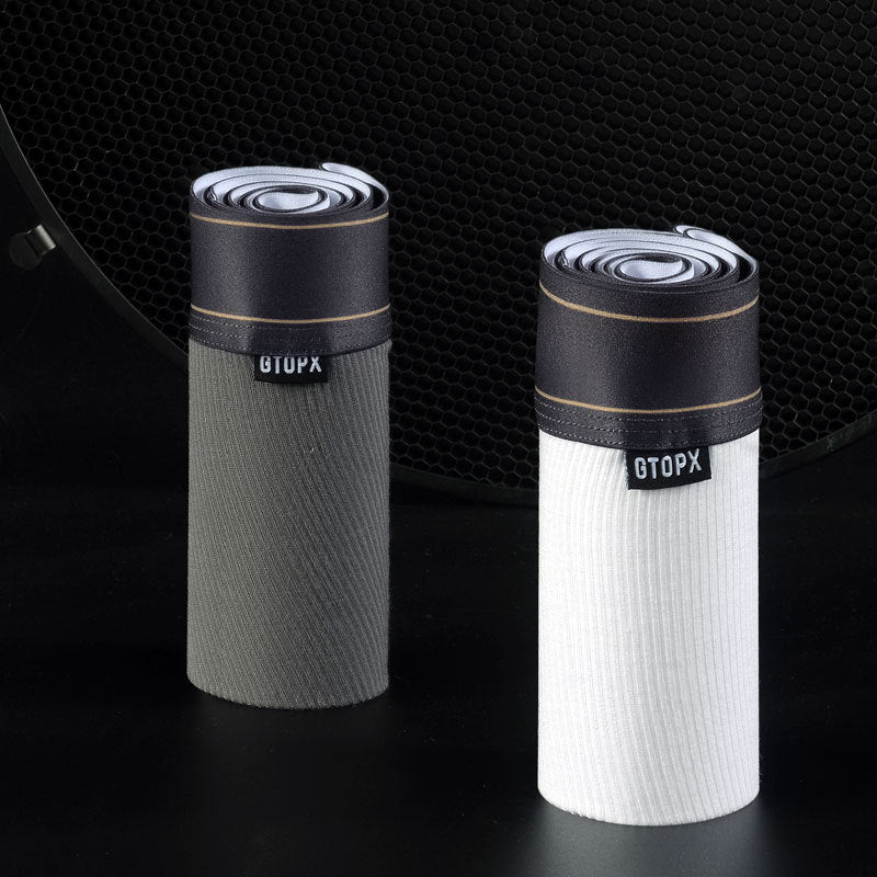 Slips de boxeur mince d'été pour homme à faible taille