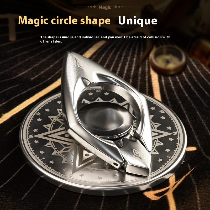 Anneau à fermeture rotative Cool Fingertip Gyro Magnetic Bracket