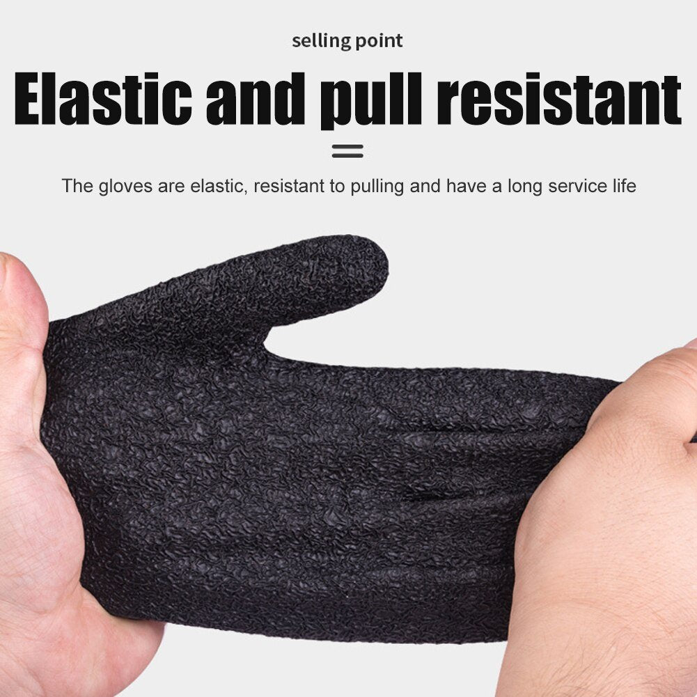Gants de pêche antidérapants protéger la main contre les éclats de crevaison Pêcheur professionnel Catch F