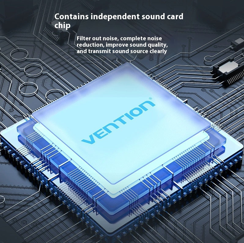 Carte audio externe USB vers l'interface audio casque