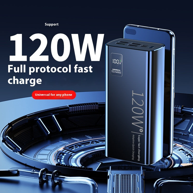 PD120w Super Fast Charge Power Bank 20000 MA Grande capacité Typec Charge rapide à deux voies