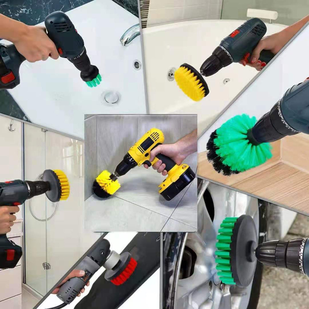 Brosse électrique de nettoyage du moyeu de roue