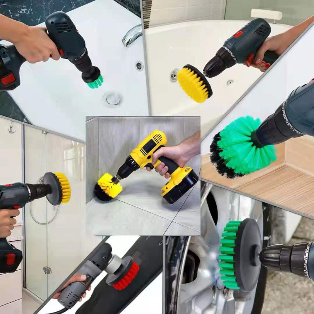 Brosse électrique de nettoyage du moyeu de roue
