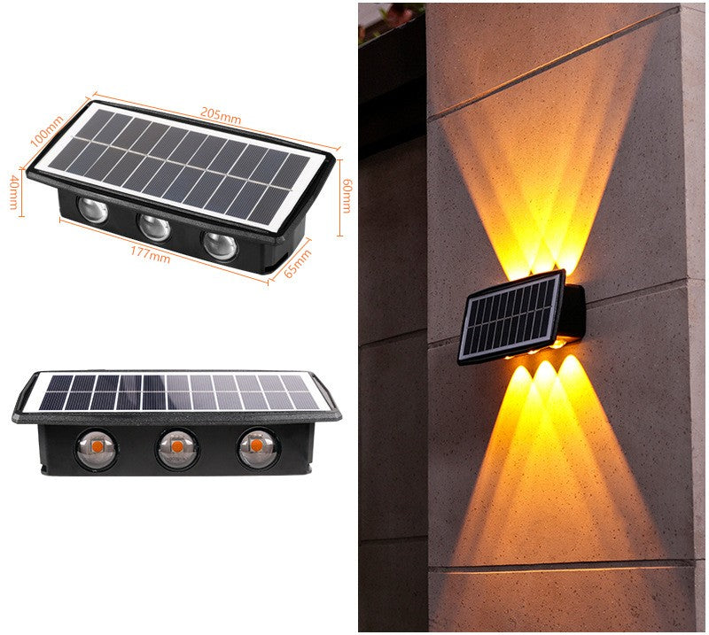 Éclairage solaire extérieur Étanchement