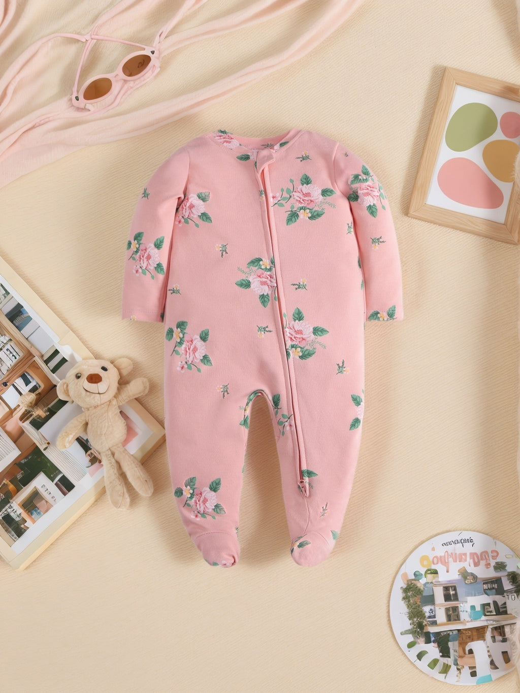 Pyjama à manches longues pour bébé fille