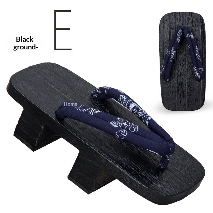Flip-flops en bois massif de 5,5cm