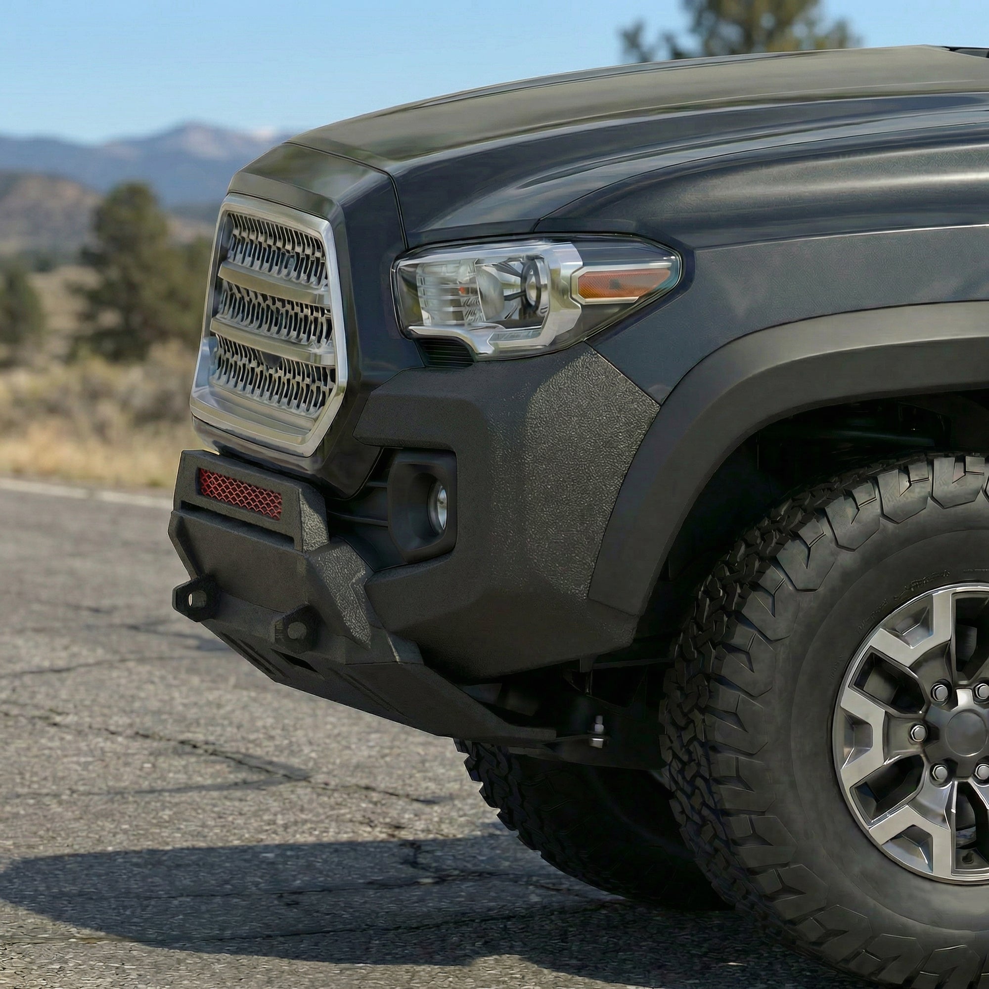 Coupe avant en acier pour Toyota Tacoma 2016-2023 (à l'exclusion de Tacoma TRD/Tacoma TRD Sport)