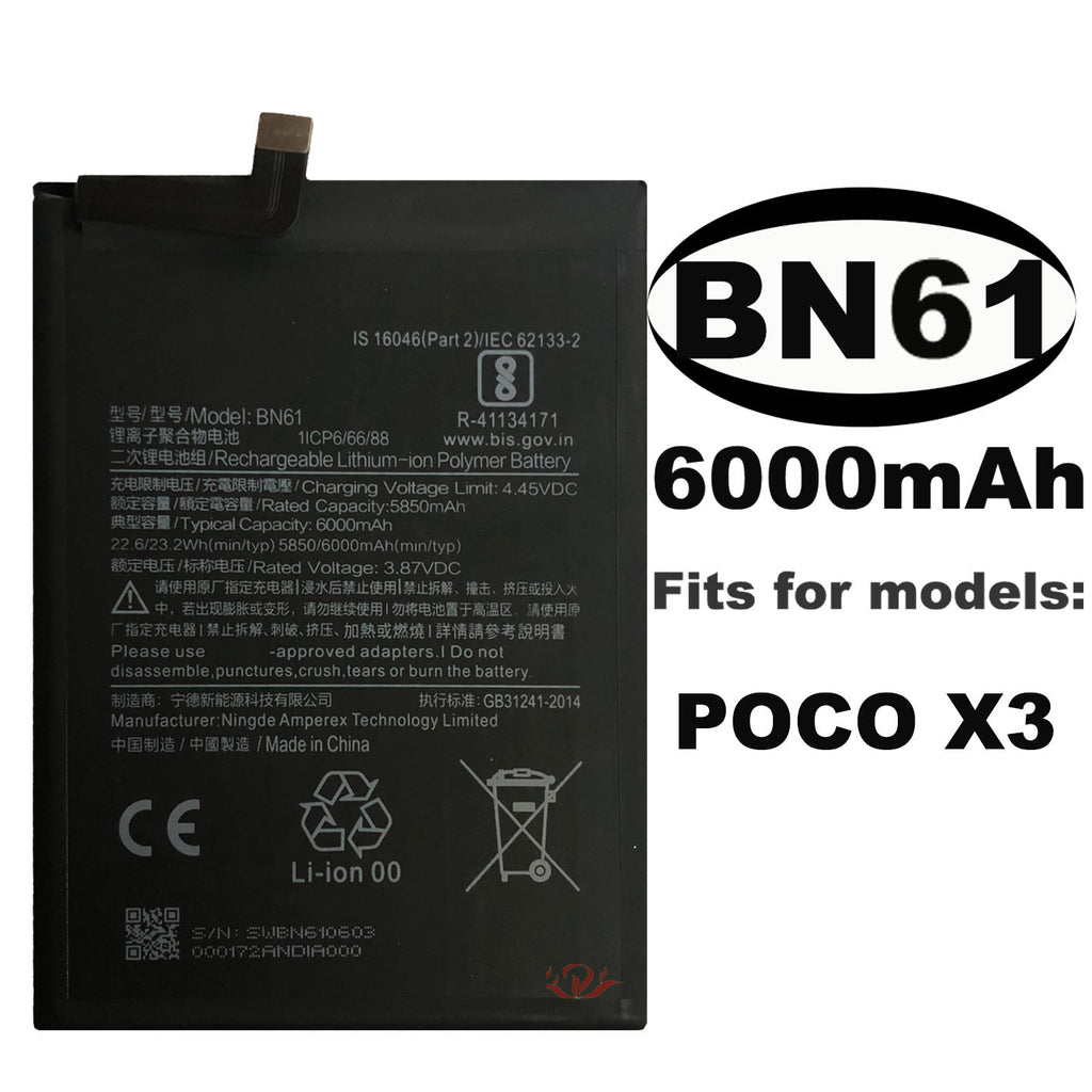 Convient pour batterie de téléphone mobile intégré batterie de téléphone mobile