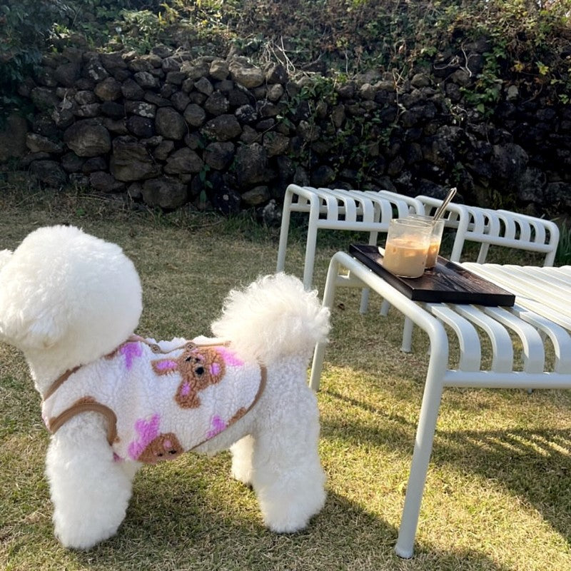Vêtements chauds automne-hiver pour Bichon Frise Poméranie et Catsvest Style